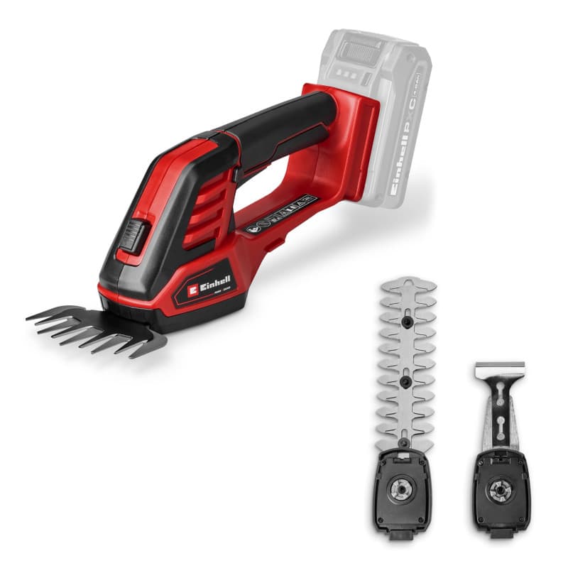 Cisaille à Gazon Sans Fil Einhell GE-CG 18/100 Li 3-en-1