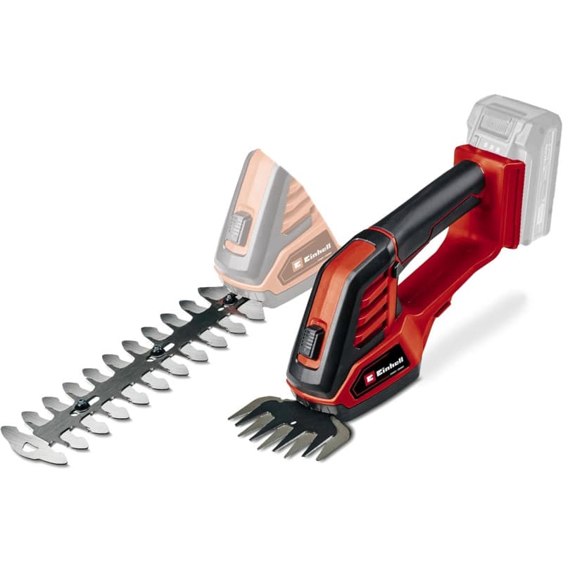 Cisaille à Gazon sans Fil Einhell GE-CG 18/100 Li-Solo - Outil de Jardin Pratique