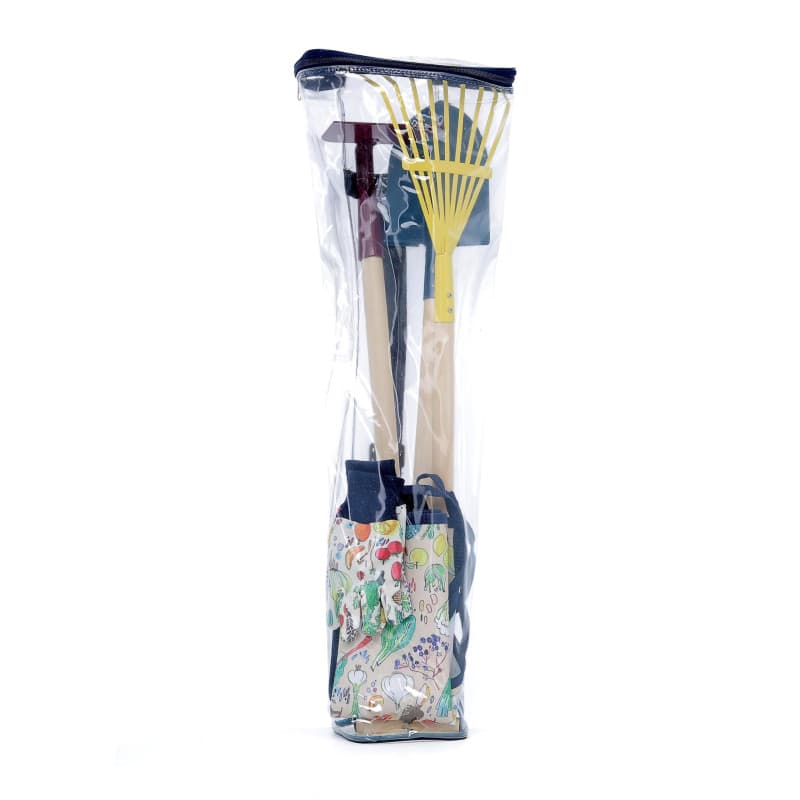 Vilac - Grand Set de Jardinier en Bois et Métal pour Enfants - Outils de Jardinage dès 3 Ans