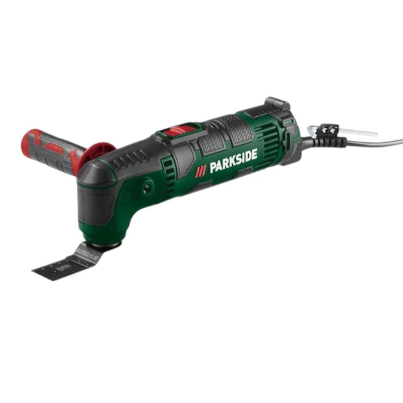 Outil Multifonction Parkside PMFW 310 D2 avec Tête Métallique et Softgrip
