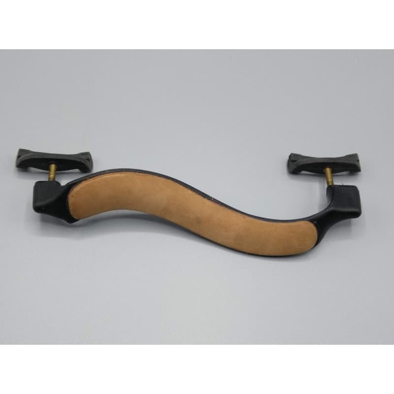 Épaulière de violon Mach One 4/4-3/4 en plastique avec support en cuir