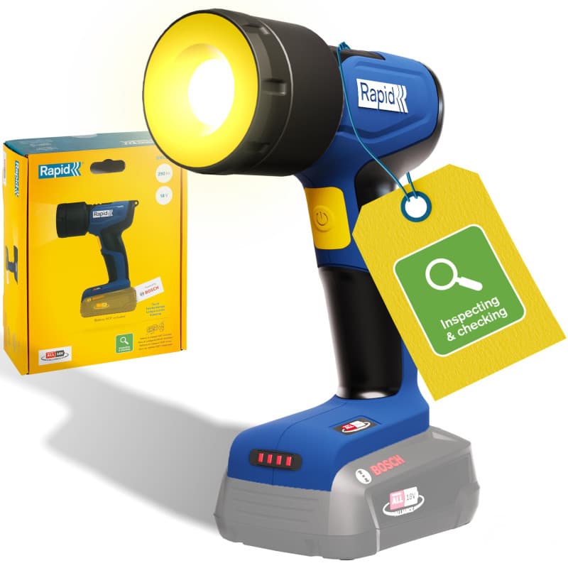 Lampe de chantier LED sans fil BWL290 - Éclairage polyvalent et réglable
