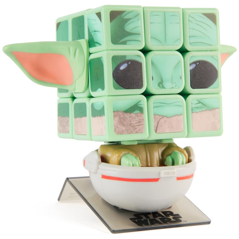 Rubik's Cube Grogu - Casse-Tête Magique Star Wars pour Enfants et Adultes