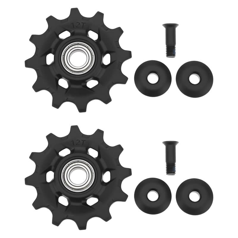 Lot de 2 Poulies de Dérailleur Arrière 11 Vitesses pour Vélo - Compatible SRAM