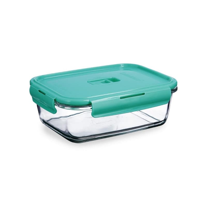 Récipient Hermétique en Verre Luminarc Turquoise 122 cl