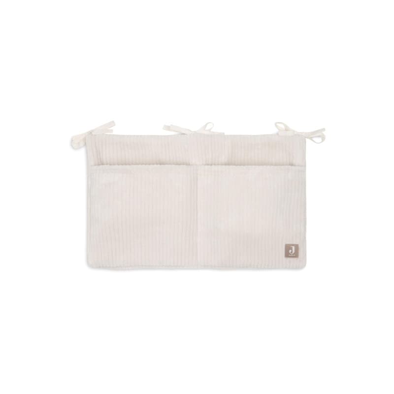 Sac de Rangement Jollein Cloudy Rib Oatmeal pour Chambre Bébé