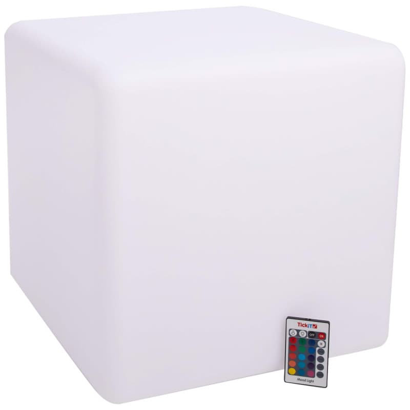 Cube Lumineux Sensoriel TickiT 75544 - Éclairage Ambiant Multicolore