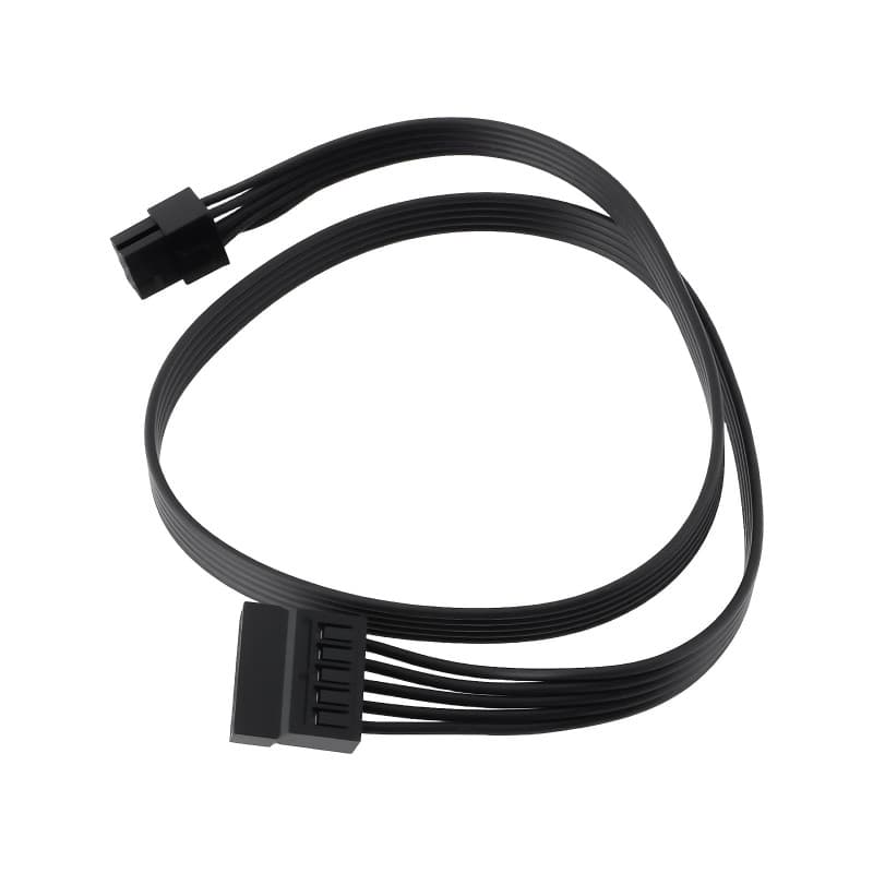 Câble Modulaire 6 Broches vers SATA OTOTEC - 58,5 cm pour Alimentation PC
