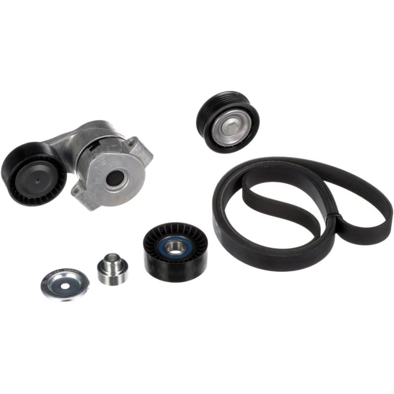 Jeu de courroies trapézoïdales Gates K026PK1670 pour Ford Transit Mk6