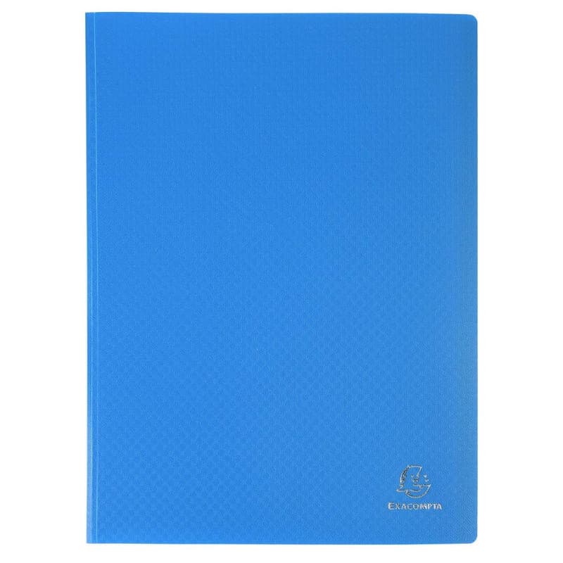 Protège-documents Exacompta OPAK - 100 pochettes cristal pour A4 - Couverture semi-rigide