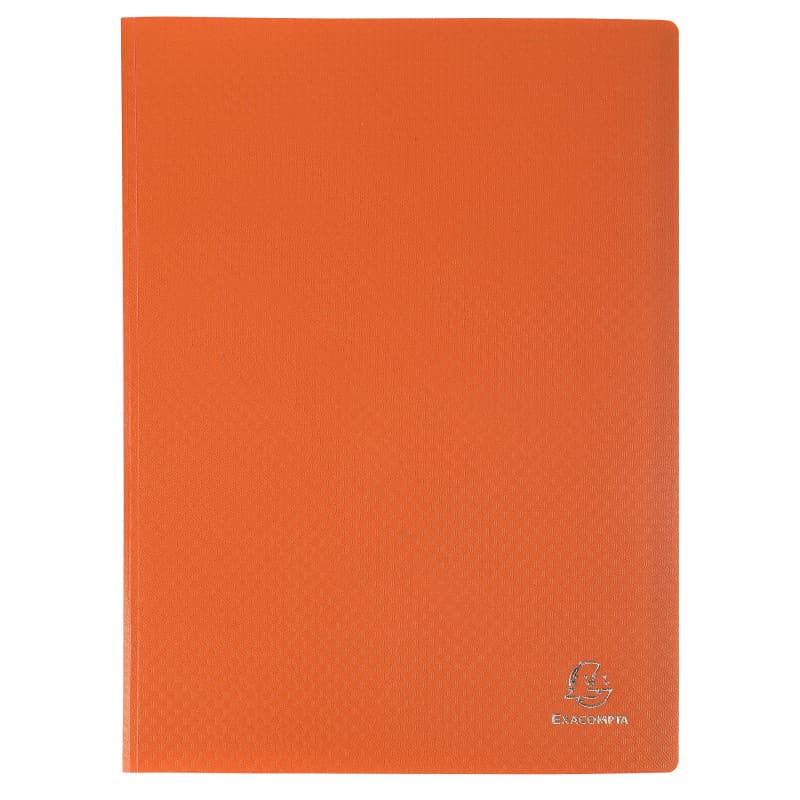 Protège-documents Exacompta OPAK 200 vues A4 - Couverture orange