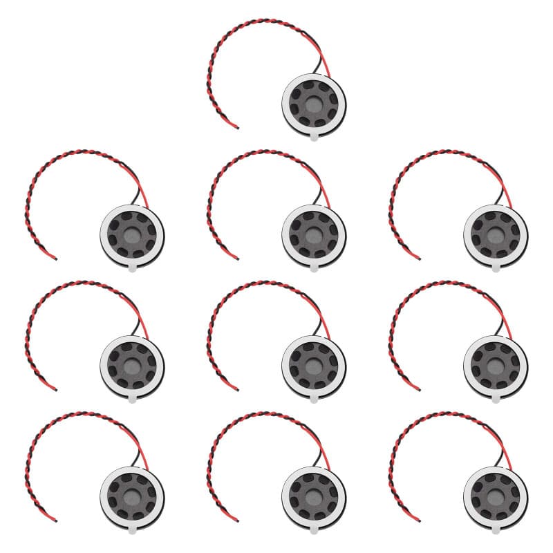 Pack de 10 Mini Haut-parleurs EMSea 20 mm pour Jouets et Modèles Réduits