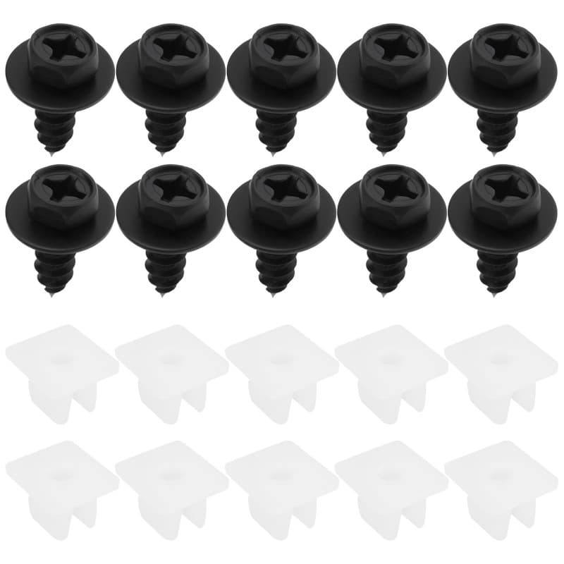 Lot de 20 Vis et Écrous Carrés pour Pare-Chocs Toyota - SG Store