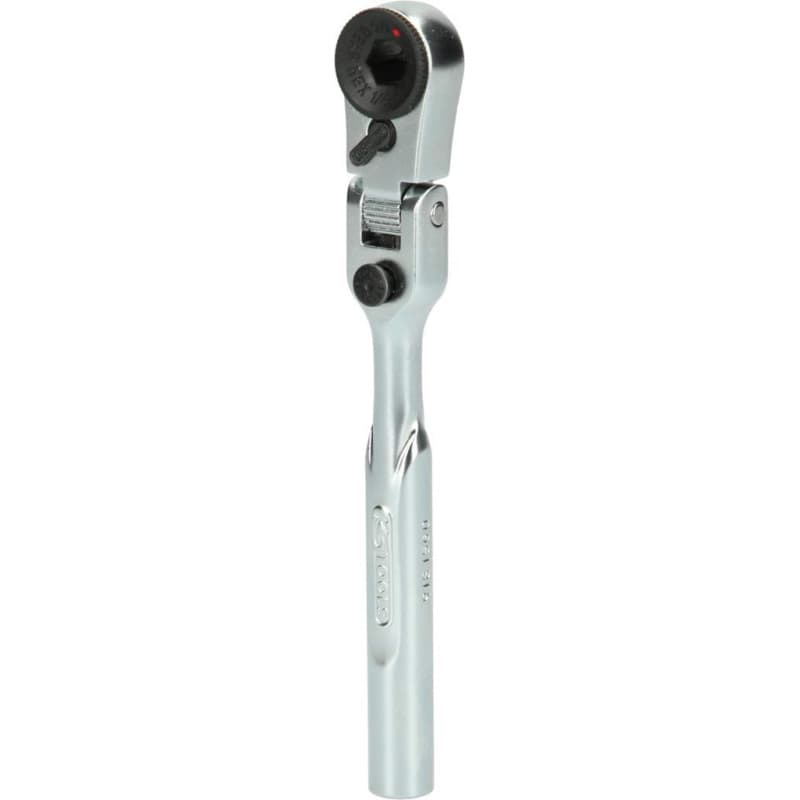 Cliquet Réversible Articulé 1/4" - BRILLIANT TOOLS, Longueur 119 mm