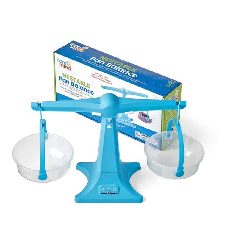 Balance Montessori Éducative en Bois - Jouet Mathématiques pour Enfants 3+