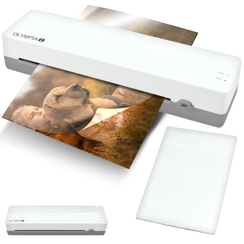 Plastifieuse Olympia A130 A3 - Compacte et Efficace pour Bureau et École