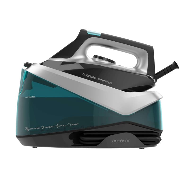 Cecotec IronHero H-2800 - Centrale Vapeur 2800W avec Semelle Céramique