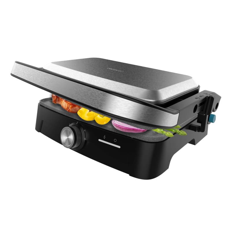 Gril Électrique Cecotec Rock'nGrill 1500W avec Revêtement Antiadhésif