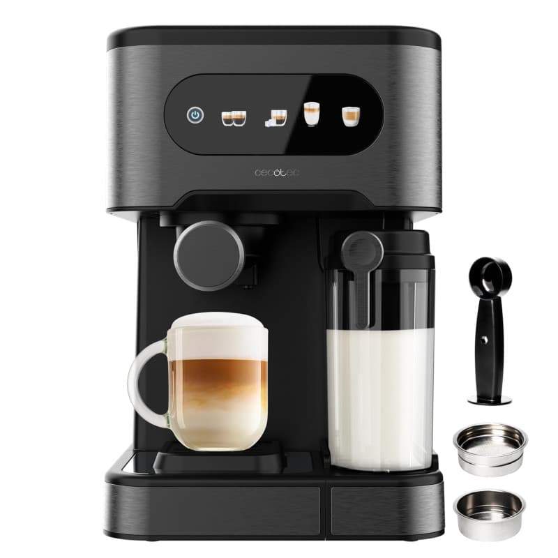 Cecotec Machine à Café Expresso Power Espresso 20 avec Système ColdBrew