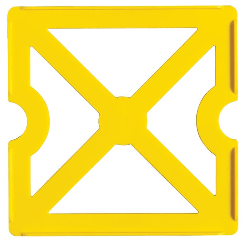 Cadre Jaune Hama pour Perles MAXI - Support Créatif pour Enfants