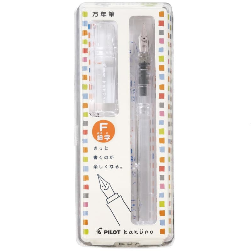 Stylo Plume Pilot Kakuno Demonstrator F - Écriture Amusante et Ergonomique