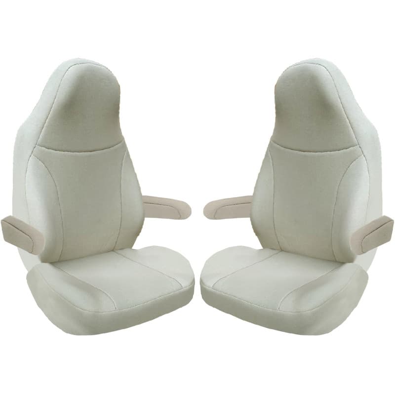 Housses de Siège sur Mesure pour Camping-Car Fiat Ducato - Beige