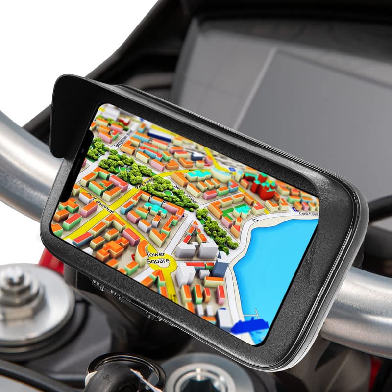 Support Téléphone Moto avec Chargeur Rapide - Universel et Étanche