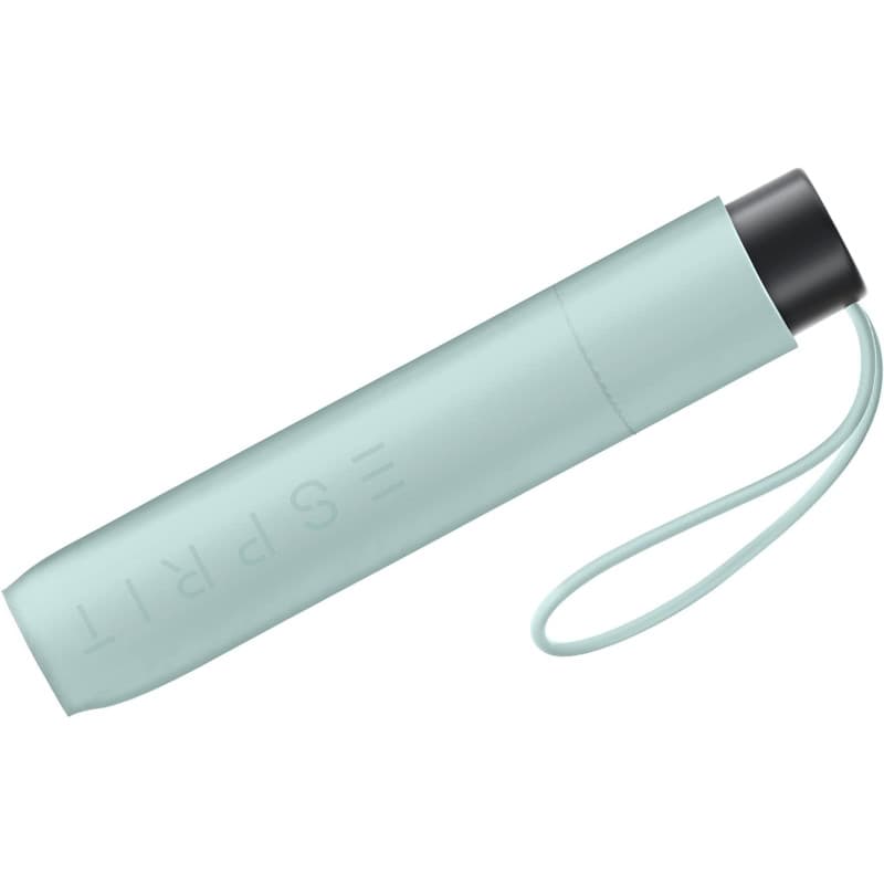 Parapluie de Poche Slimline Esprit - Gris Foncé, Compact et Résistant à l'Eau