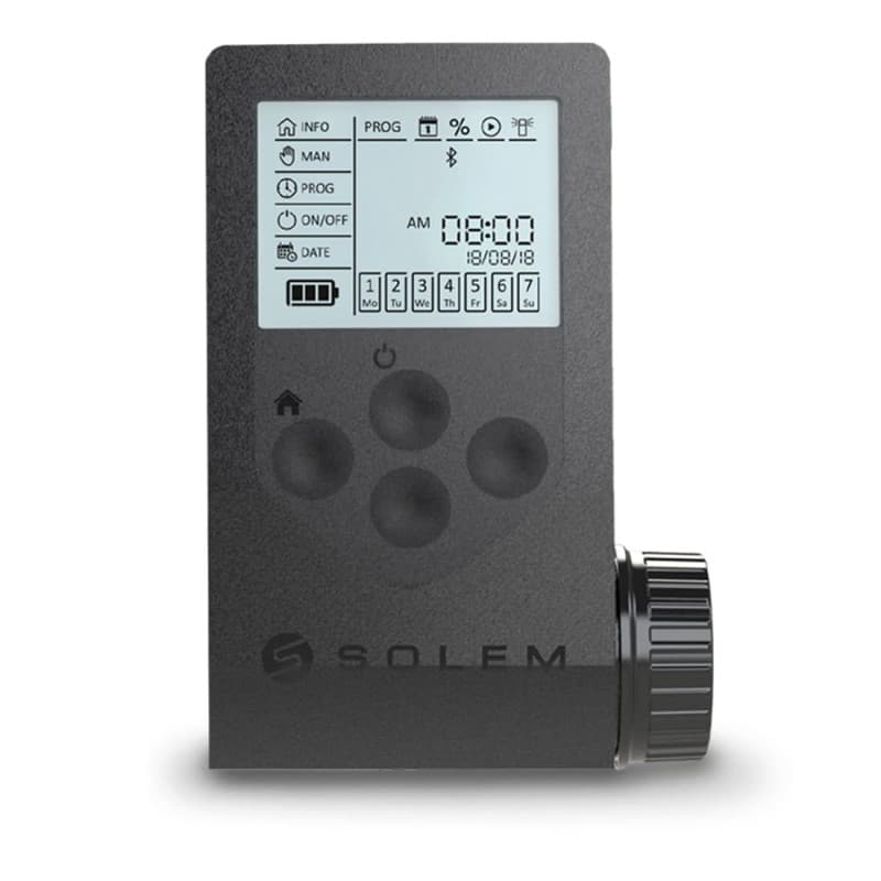 GNCGarden Programmateur d'Arrosage Bluetooth IP68 - 2 Stations Résistant à l'Eau