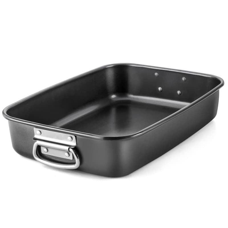 Plat à Four Rectangulaire Space Home 40 cm avec Poignées - Idéal pour Lasagnes et Gratins
