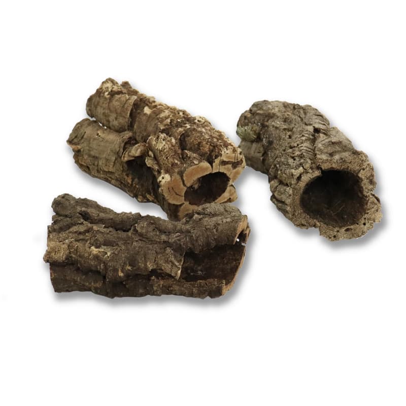 Lot de 3 Écorces de Liège Naturelles pour Terrarium - 15-20 cm