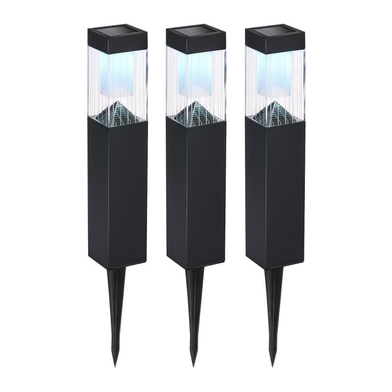 Lampe de Jardin Solaire Grundig - Éclairage Extérieur Économique Noir