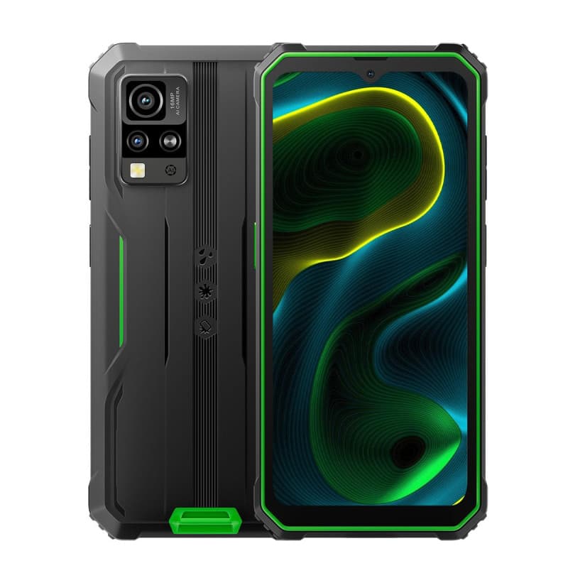 Smartphone Blackview BV4800 SE - Double SIM, 6.56'', 64 Go, 4 Go RAM - Vert