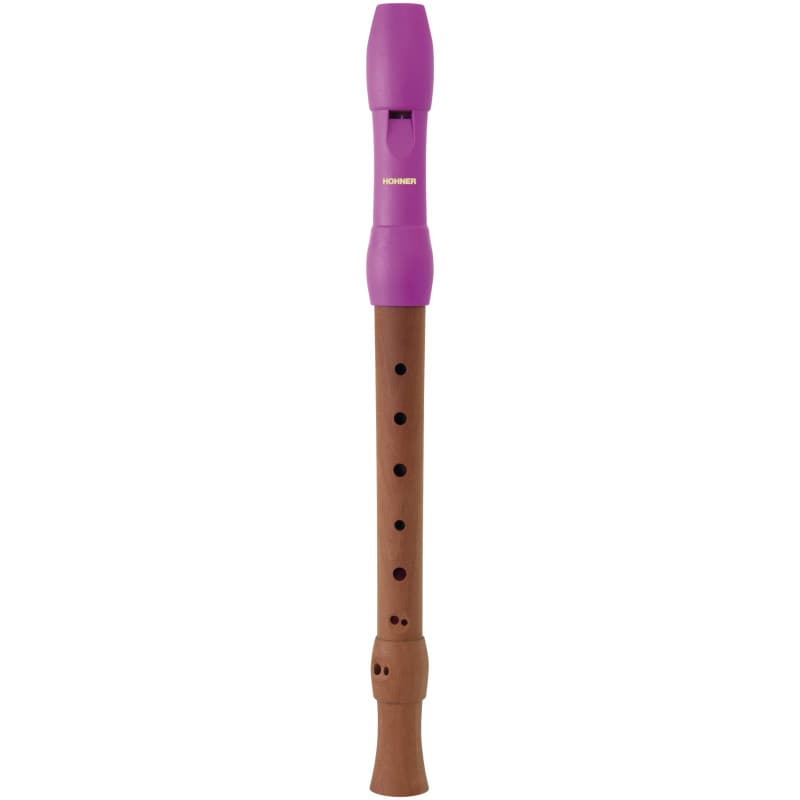 Flûte à bec Hohner Alegra Rose Baroque - Ensemble 2 pièces