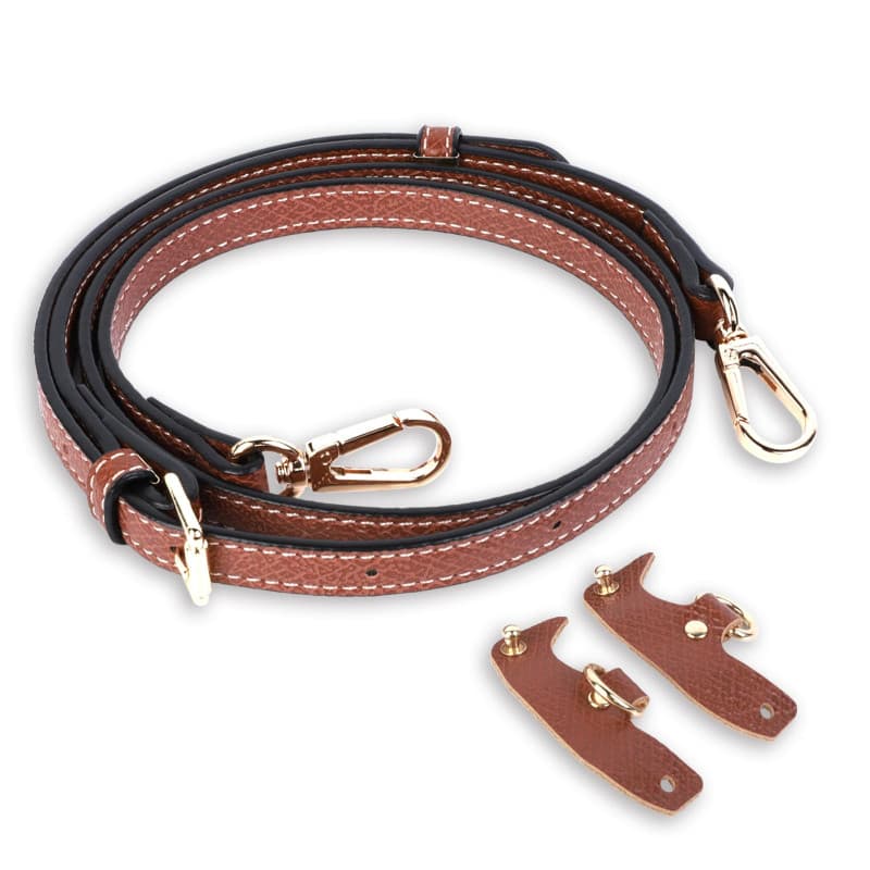 Sangle en Cuir Réglable VINATO avec Fermoir Doré pour Sac à Main