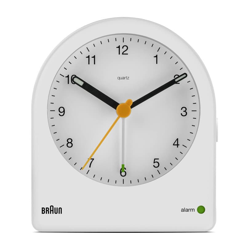 Réveil Analogique Braun Classique avec Fonction Snooze et Rétroéclairage