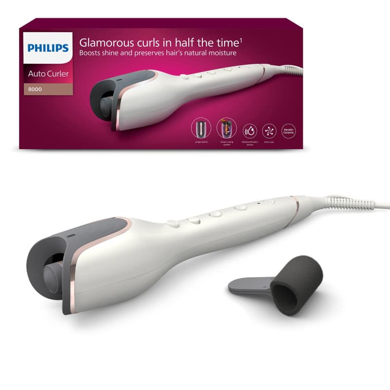 Boucleur Automatique Philips Série 8000 avec Technologie MoistureProtect