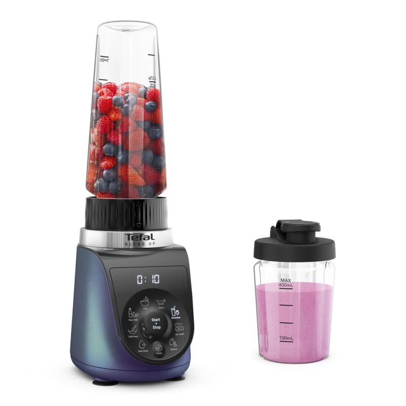 Tefal Blend Up Mini Mixeur Compact avec 8 Programmes Automatiques