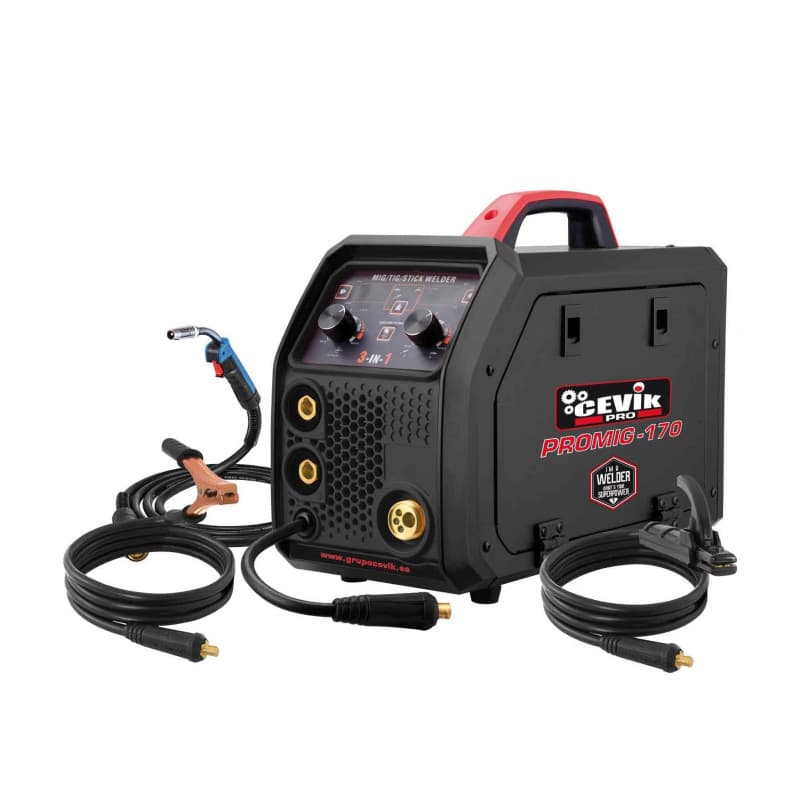 Poste à Souder Multifonction CEVIK PRO CE-PROMIG170 - MIG, TIG, MMA, 160A