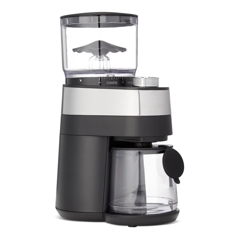 Moulin à café électrique Amazon Basics avec 30 réglages - Noir