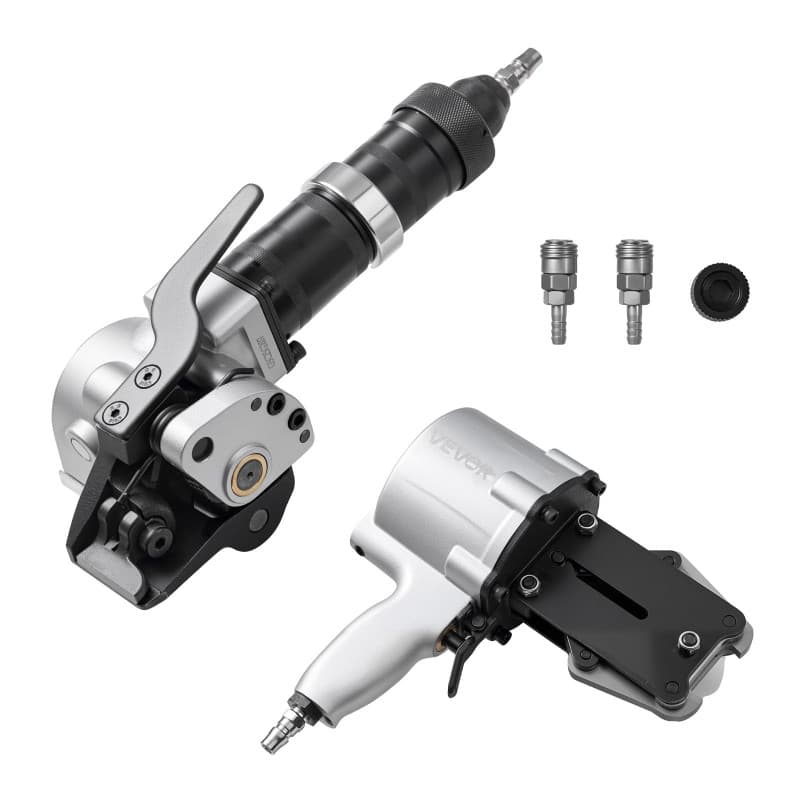 Cercleuse Pneumatique VEVOR pour Bandes Métalliques - Force de Tension 8500 N