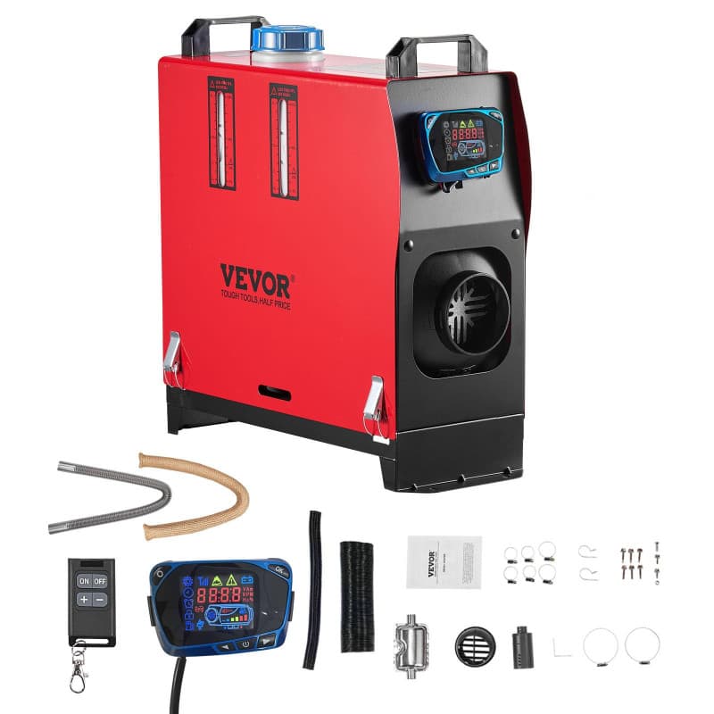 Chauffage Diesel 8 kW VEVOR avec Télécommande pour Camion et Camping-car