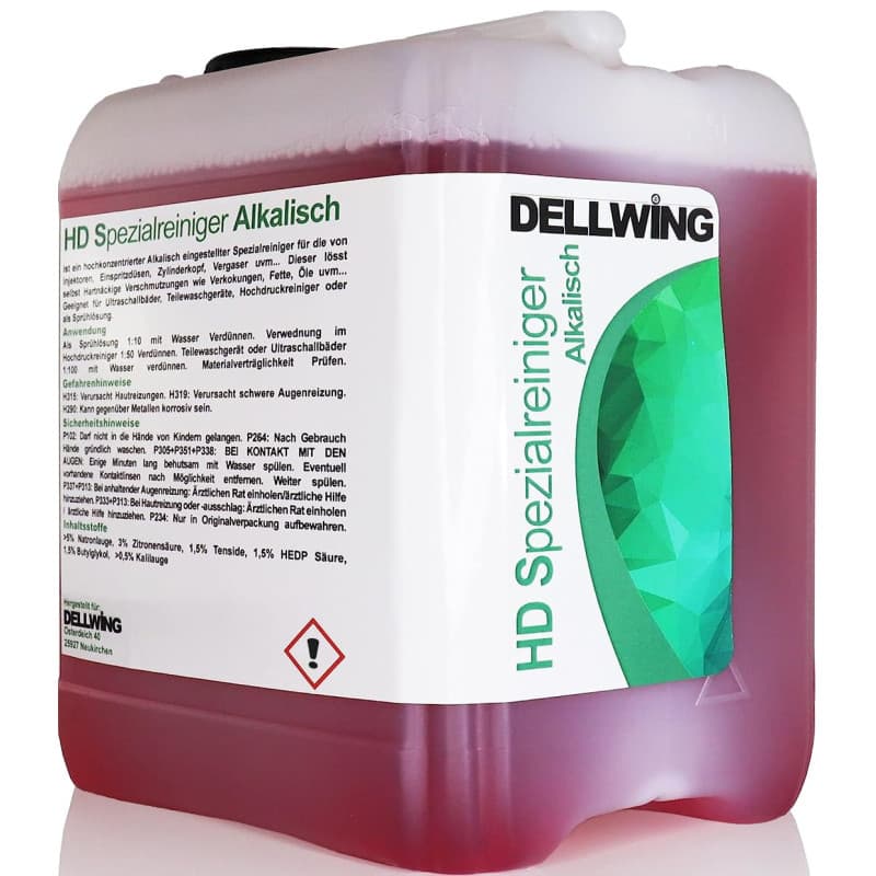 Nettoyant à Ultrasons Concentré Dellwing pour Carburateurs et Injecteurs - 2,5 Litres