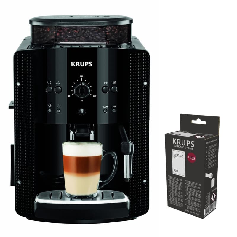 Cafetière Superautomatique KRUPS Essential avec Mousseur à Lait