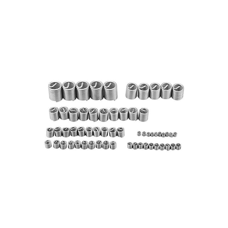 EBTOOLS 60 Pcs Embouts de Réparation Filetage en Acier Inoxydable