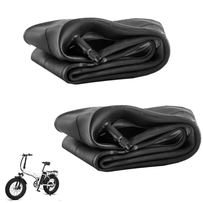 Chambres à air ECOVELO 20x4.0 pour Fat Bike - Valve Schrader