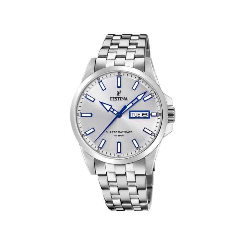 Montre Festina Acero Clasico avec Dateur - Élégance et Robustesse