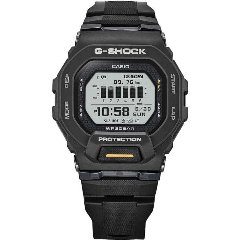 Montre Numérique Casio GBD-200-1A1ER pour Homme et Femme