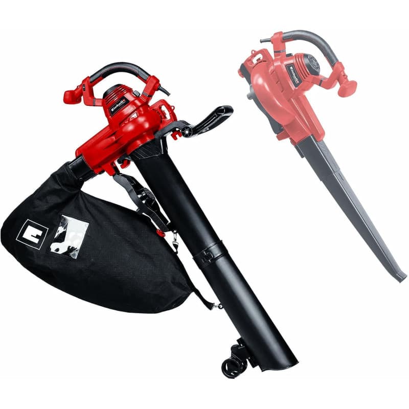 Aspirateur-Souffleur de Feuilles Einhell GC-EL 3000 E - 3000 W, Sac 45 L