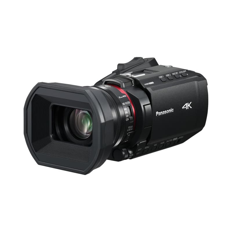 Caméscope Panasonic X1200 4K Semi-Pro avec Zoom 24x et Stabilisation